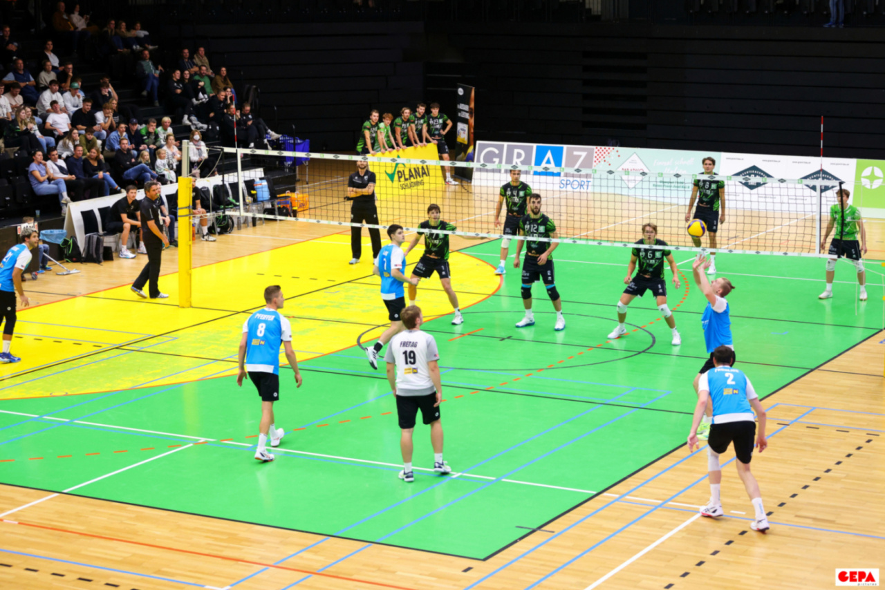 UVC Holding Graz - Union Bisamberg (Herren)-GEPA-20251004-101-157-0047-UVC Graz